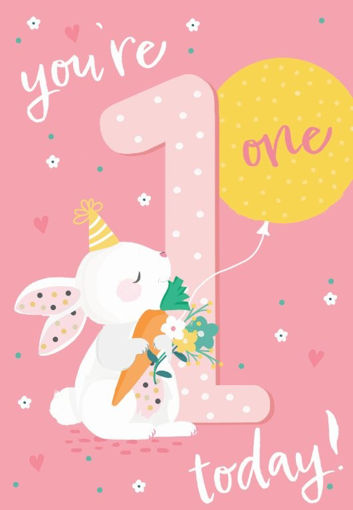 Picture of YOURE 1 TODAY BIRTHDAY CARD